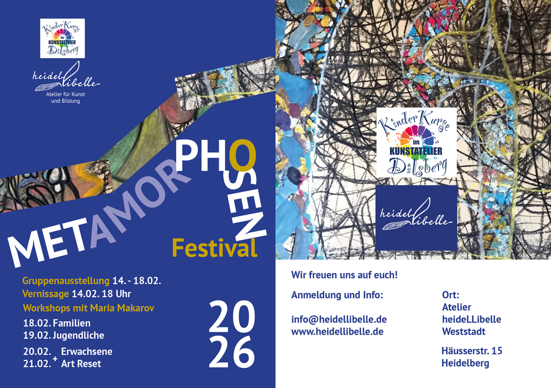 Flyer Metamorphosen Festival Heidelberg 2026