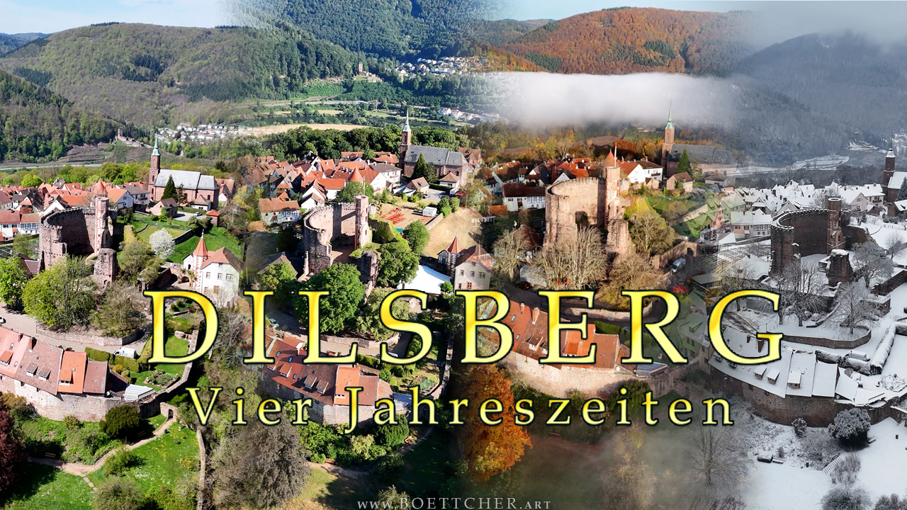 Die vier Jahreszeiten in Dilsberg Vorschaubild zum Video "Die vier Jahreszeiten in Dilsberg"